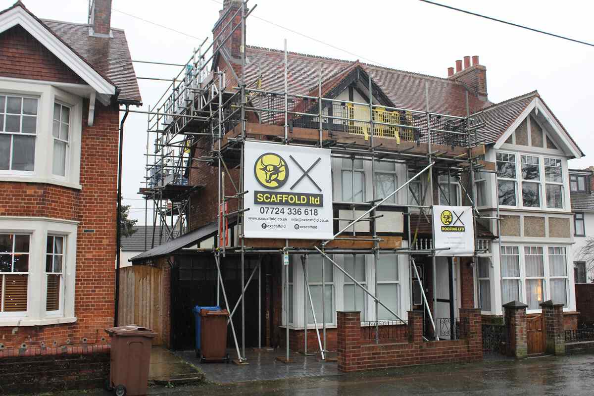 Temporary Roof Scaffolding Hire